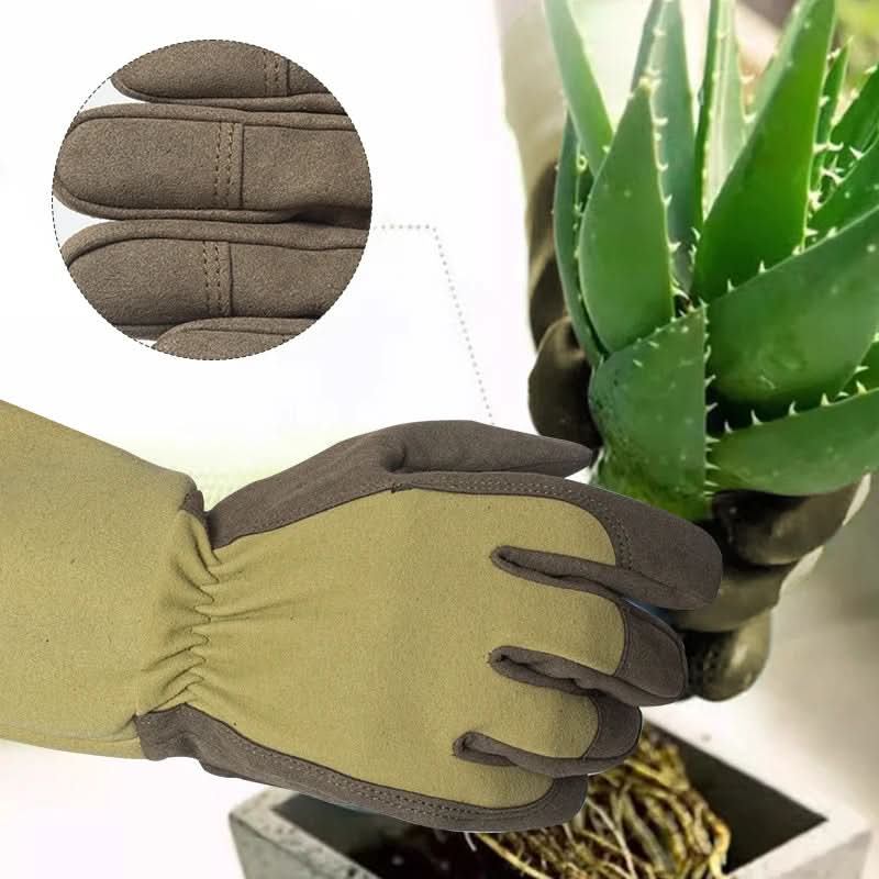 Guantes de jardinería transpirables para mujer con protección contra espinas | elesira