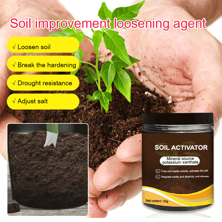 Soil Improvement Powder - Potassium Mineral Complex - For Beds and Pots | elesira