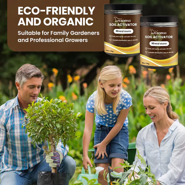 Soil Improvement Powder - Potassium Mineral Complex - For Beds and Pots | elesira