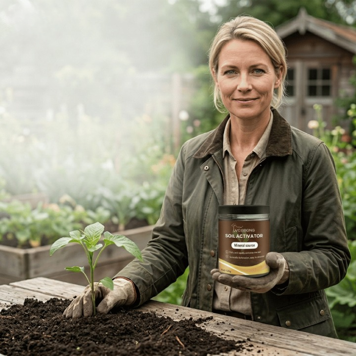 Soil Improvement Powder - Potassium Mineral Complex - For Beds and Pots | elesira