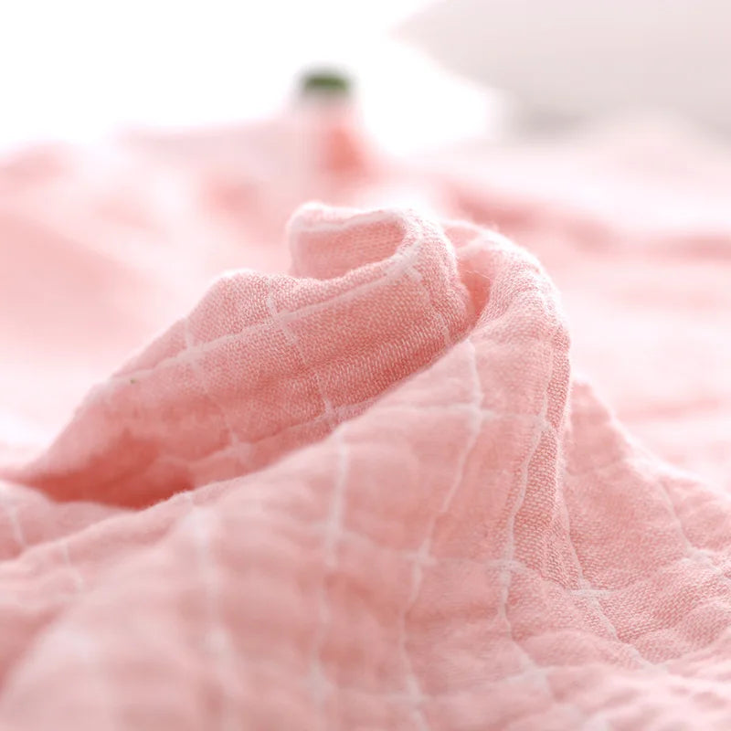 Pătură ușoară din bumbac BreezyCotton, pentru confort în orice anotimp - Elesira