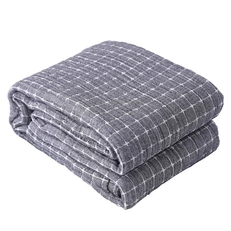 Pătură ușoară din bumbac BreezyCotton, pentru confort în orice anotimp - Elesira