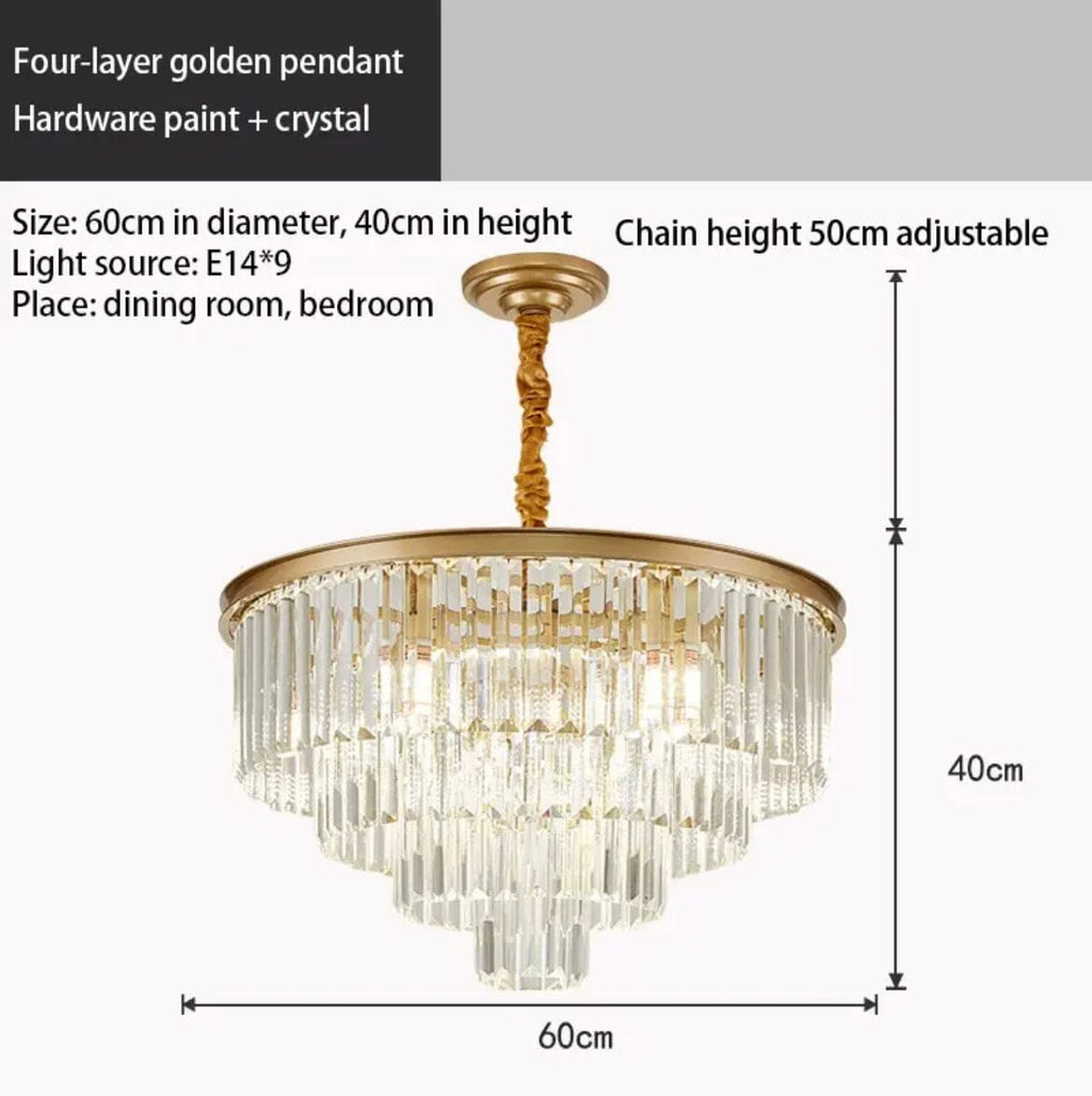 Quantum Ring Chandelier | elesira