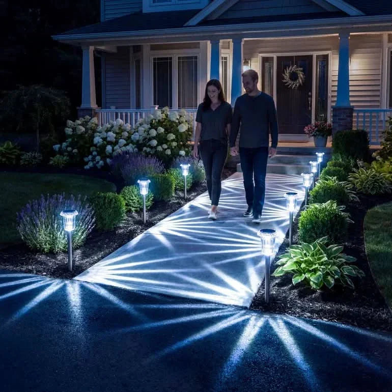 Udendørslampe med solcelle til en fortryllende stemning | elesira