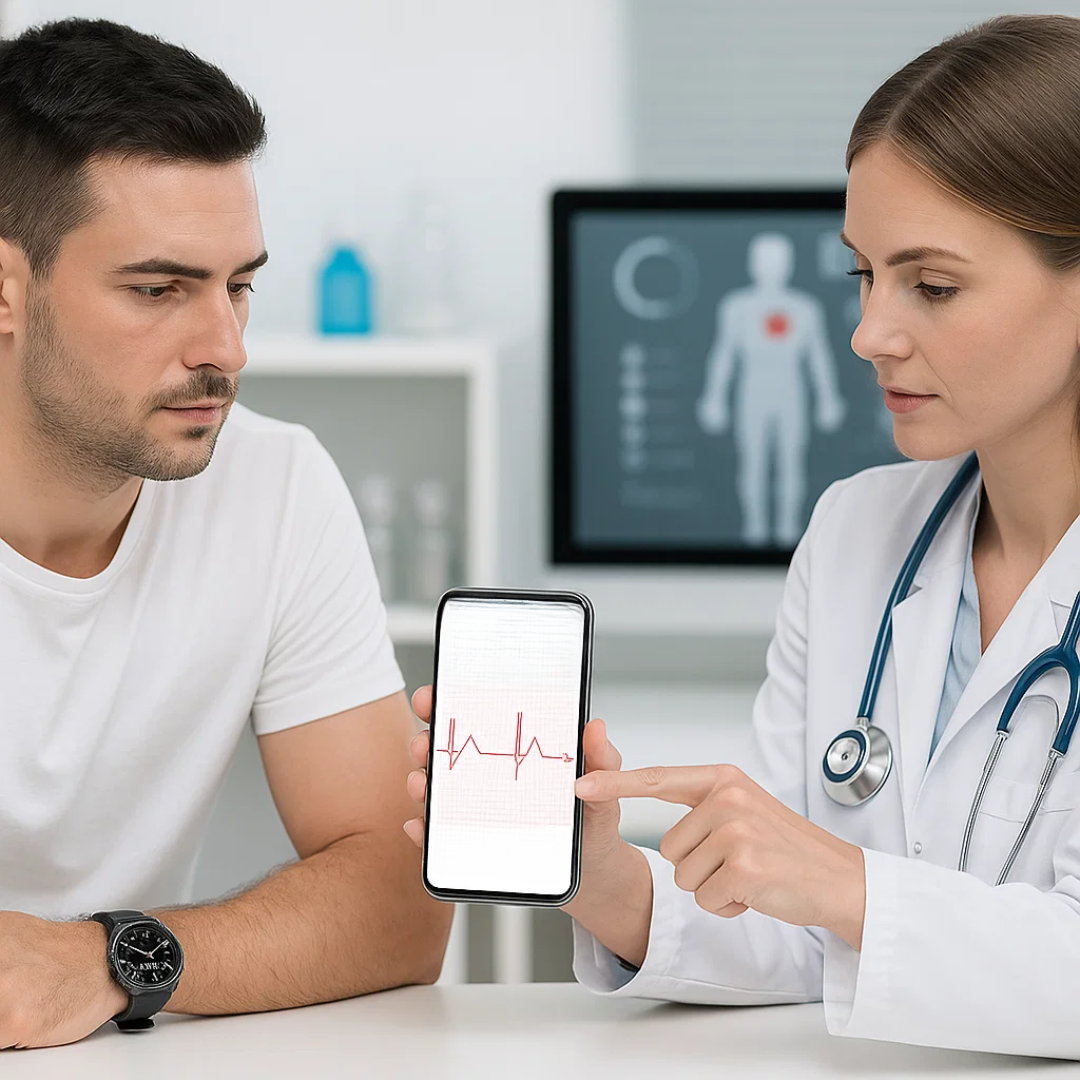 ساعة VitalTrack الذكية لتخطيط القلب: رفيقك الصحي على معصمك | elesira