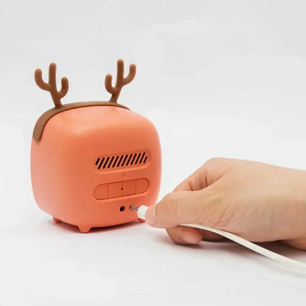 Réveil LED fantaisie en forme de lapin avec veilleuse rechargeable | elesira