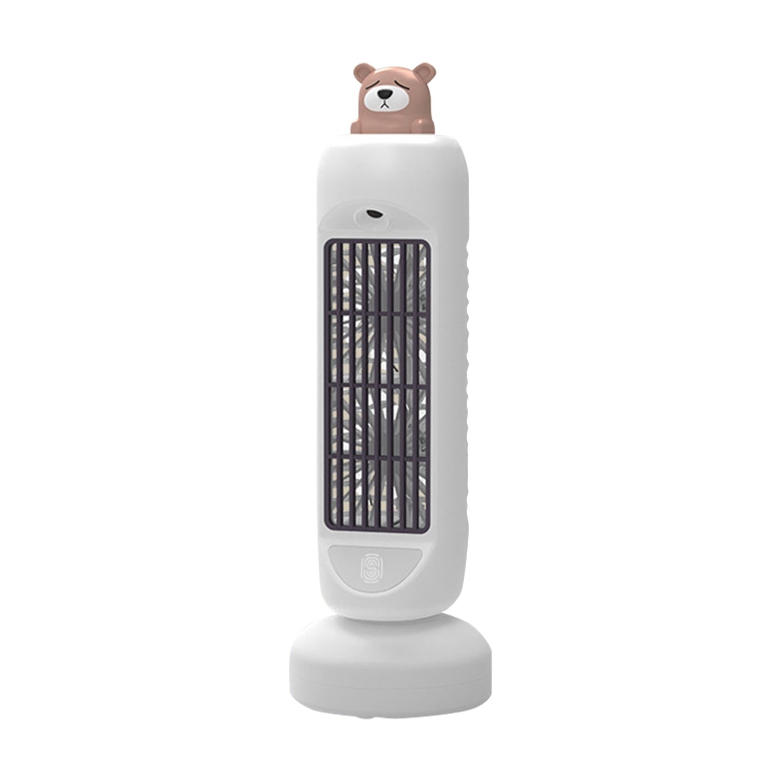 Mini Bear-luchtkoeler, luchtbevochtiger en ventilator met 3 snelheden, compact comfort - Elesira