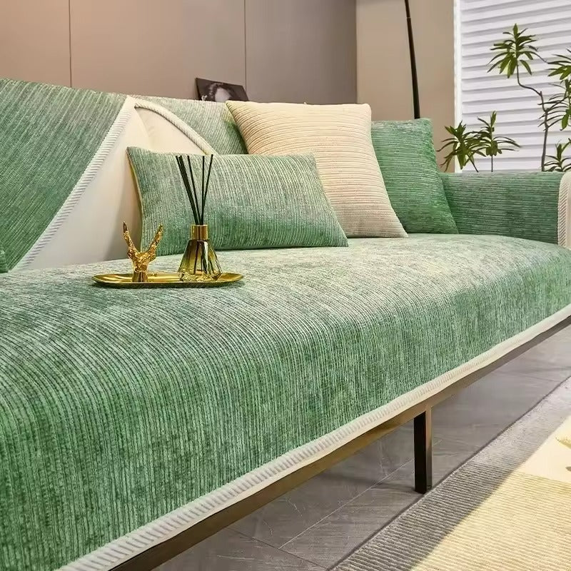 Copertura protettiva per divano SoftWeave - Antiscivolo, lavabile, elegante | elesira