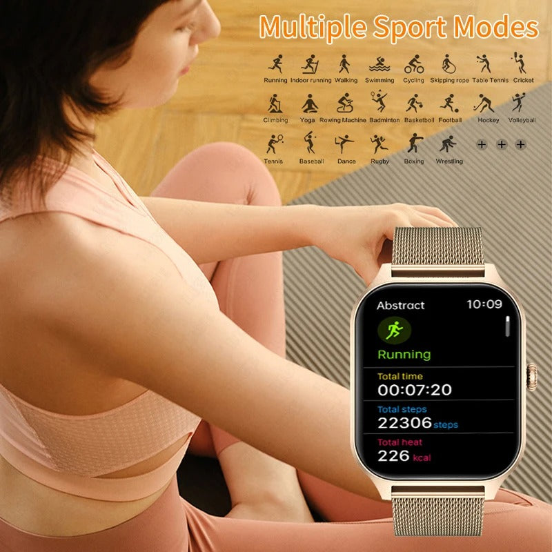 Elegante Smartwatch für Frauen für Fitness und Konnektivität | elesira