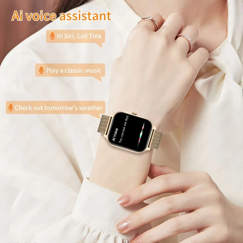 Elegante Smartwatch für Frauen für Fitness und Konnektivität | elesira