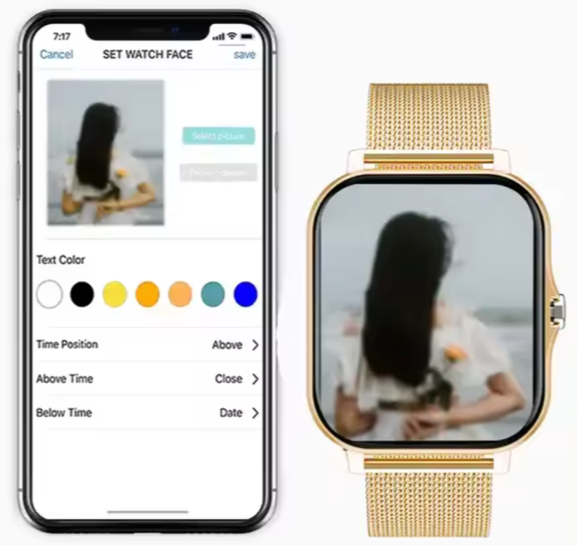 Elegante Smartwatch für Frauen für Fitness und Konnektivität | elesira