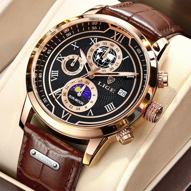 Sophisticated Men's Chronograph Watch for Every Occasion | elesira