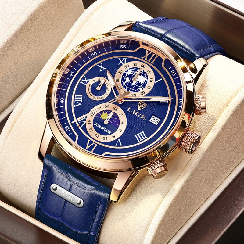 Sophisticated Men's Chronograph Watch for Every Occasion | elesira