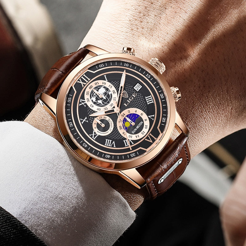 Sophisticated Men's Chronograph Watch for Every Occasion | elesira