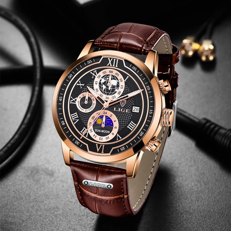 Sophisticated Men's Chronograph Watch for Every Occasion | elesira