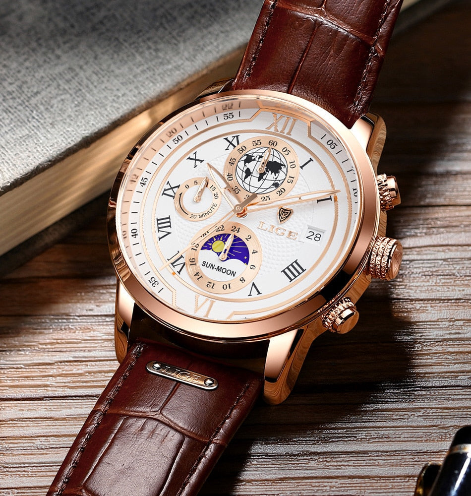 Sophisticated Men's Chronograph Watch for Every Occasion | elesira