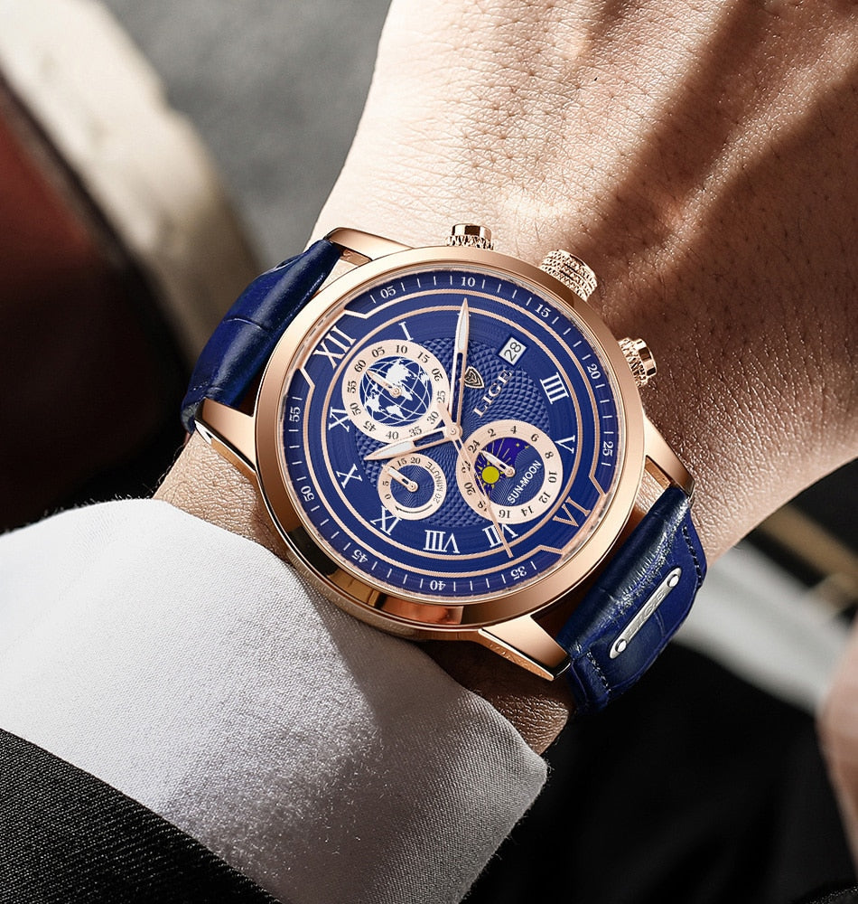 Sophisticated Men's Chronograph Watch for Every Occasion | elesira