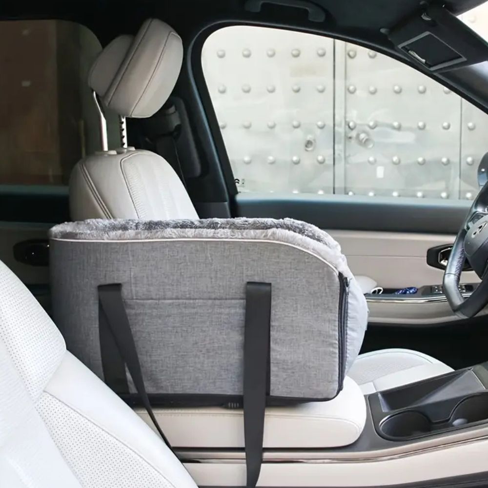 Cloud Paws Plush Cushion Booster Seat On The Road For Pets - Elesira