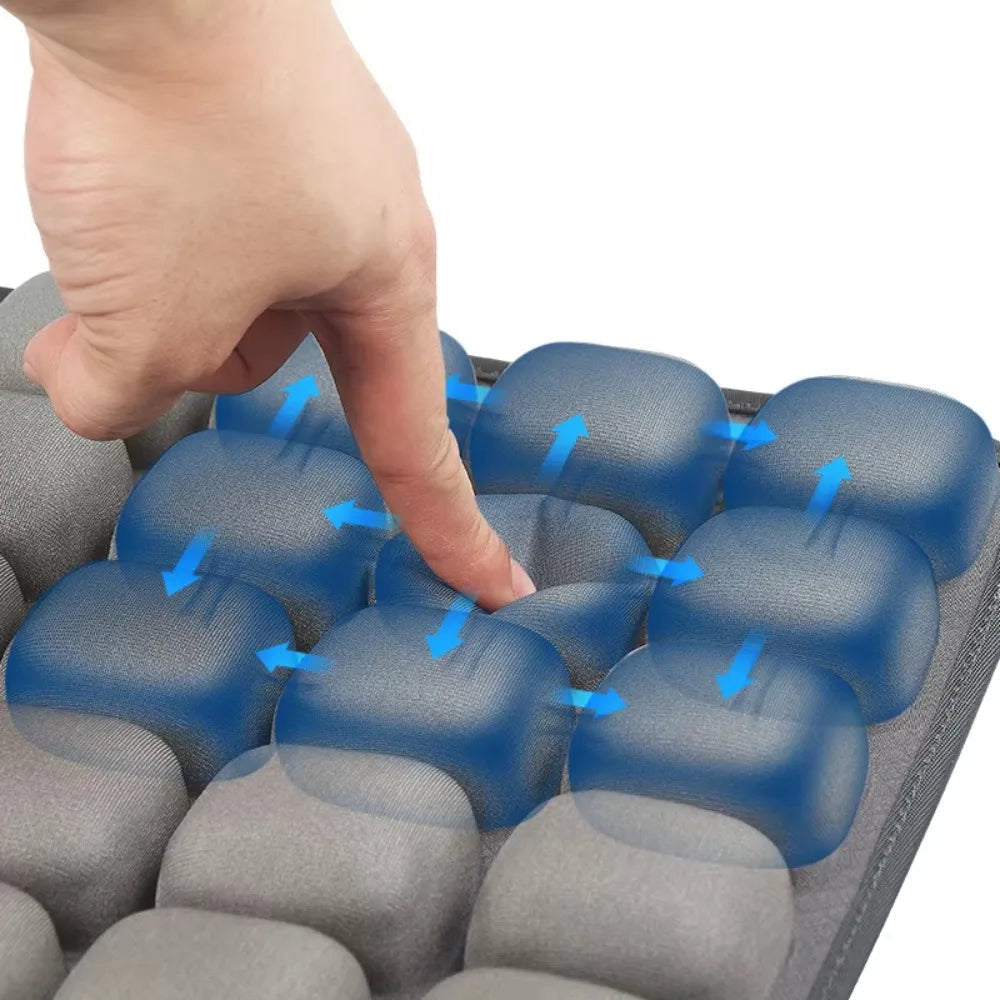 ComfortLift Adjustable Inflatable Cushion For Portable All Day Sitting Comfort - Elesira