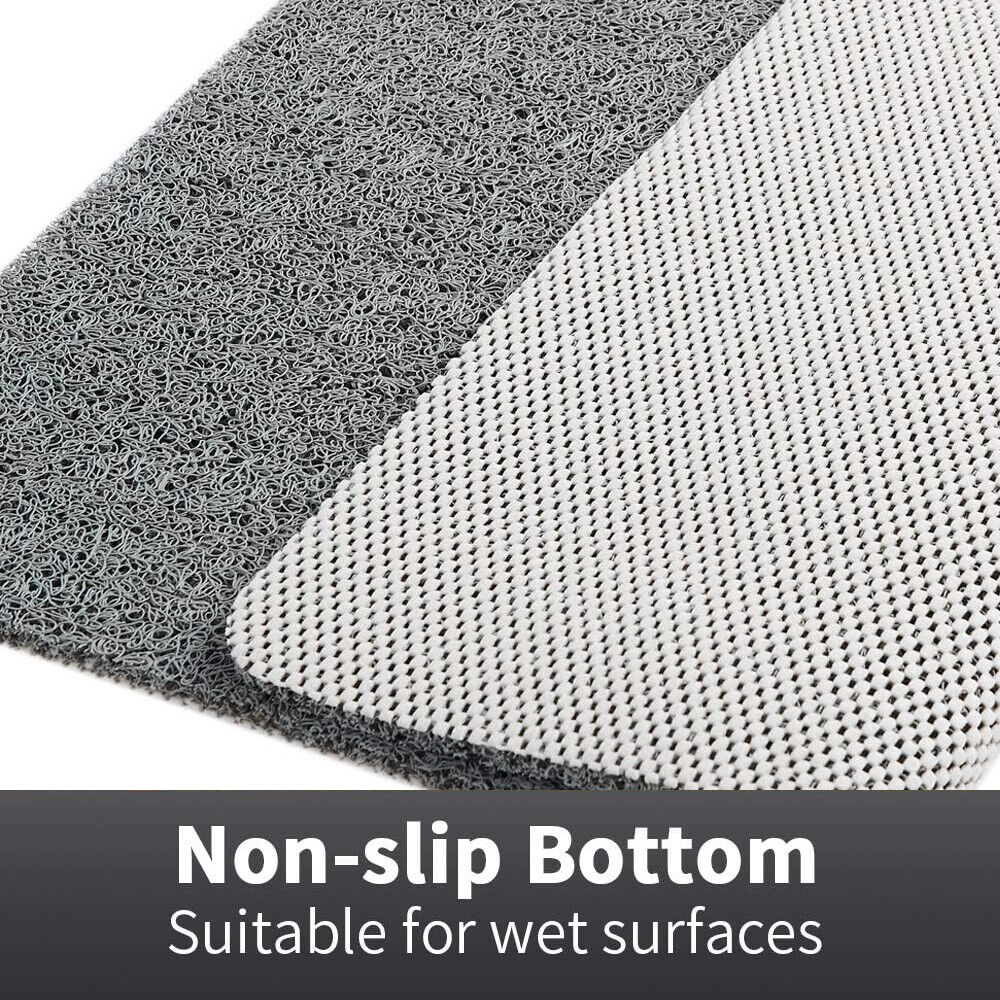 Tapis de bain antidérapant Comfort Collection à évacuation rapide et taille réglable - Elesira