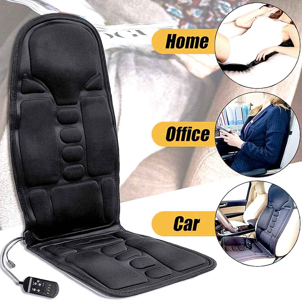Comfort Oasis Warm Massage Pad With Customizable Settings And Ergonomic Design - Elesira