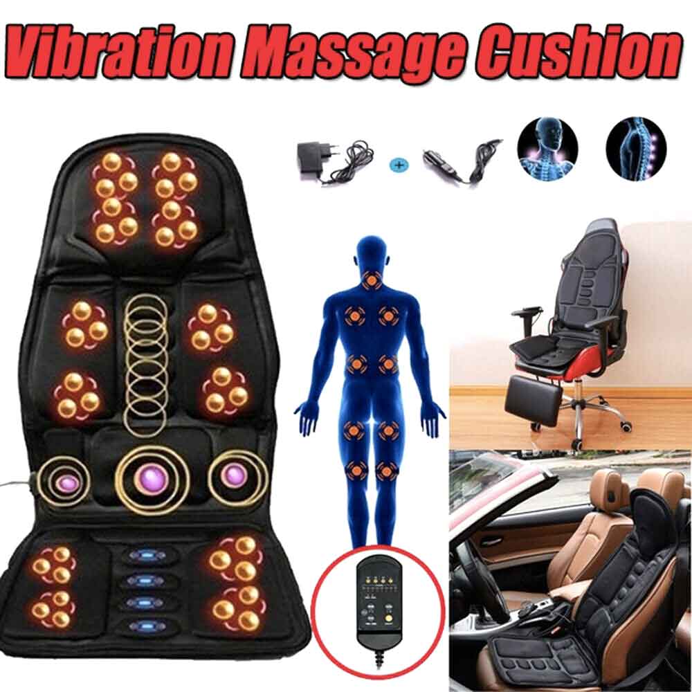 Comfort Oasis Warm Massage Pad With Customizable Settings And Ergonomic Design - Elesira