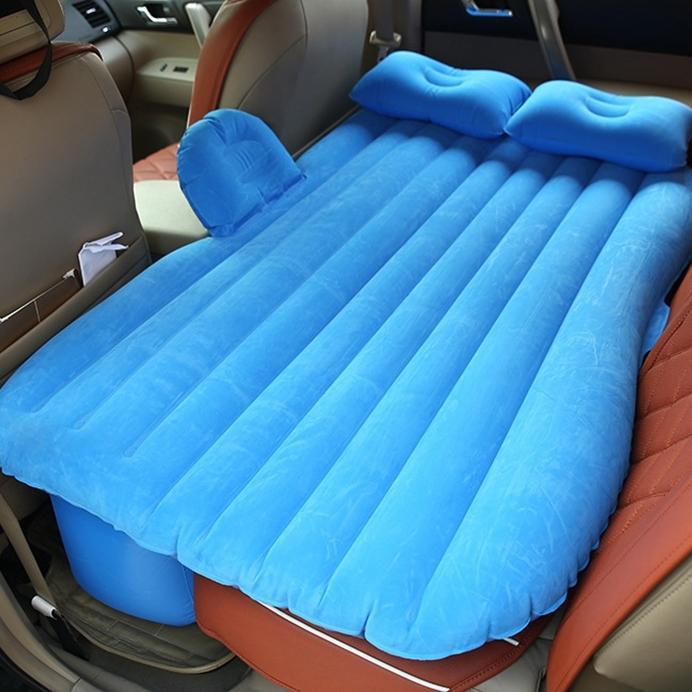Comfort Travel Car Air Mattress With Electric Pump And Foldable Build - Elesira