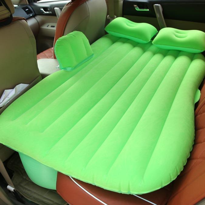 Comfort Travel Car Air Mattress With Electric Pump And Foldable Build - Elesira
