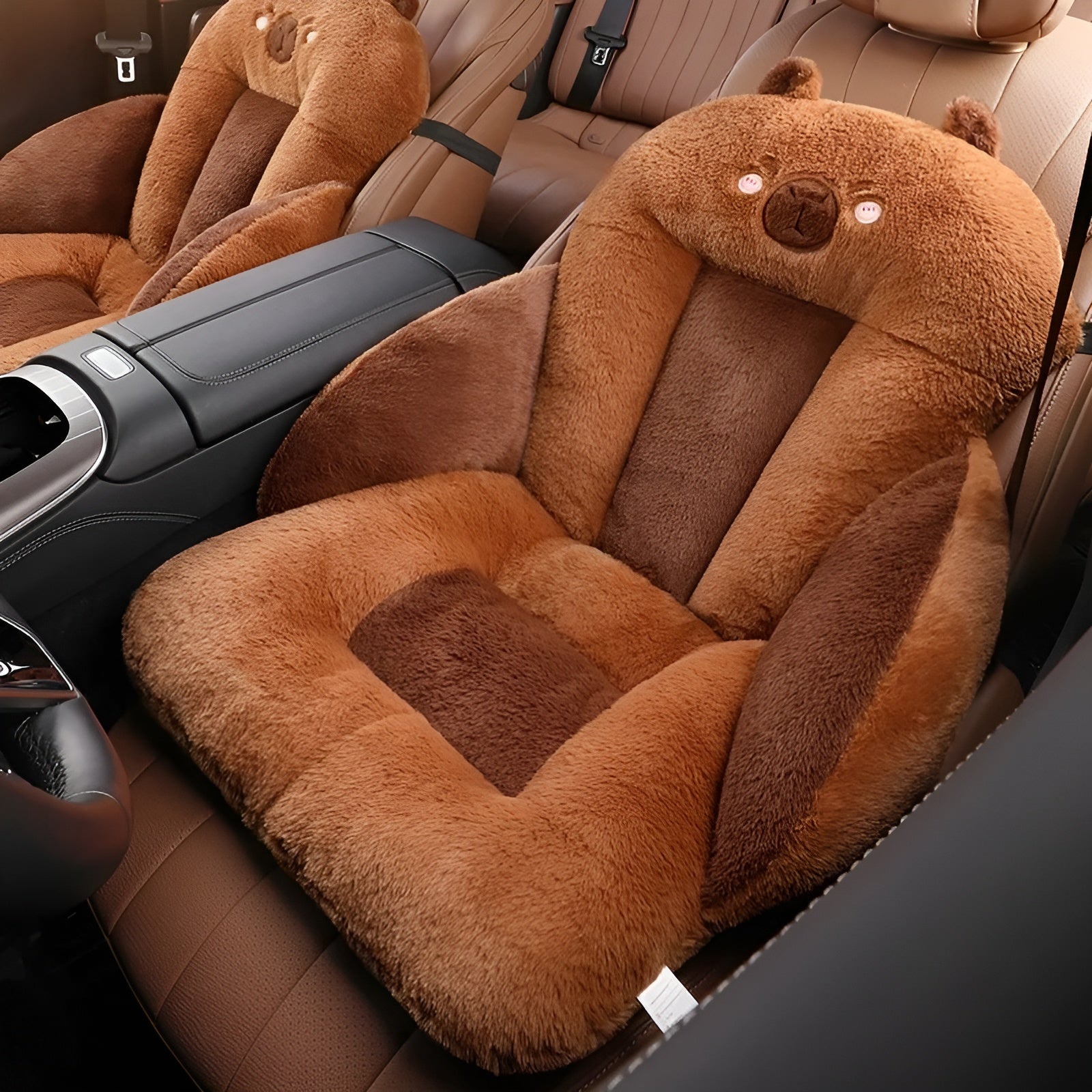 Polstrovaný sedák Comforta s kresleným designem do auta, domácí kanceláře i automobilu – Elesira