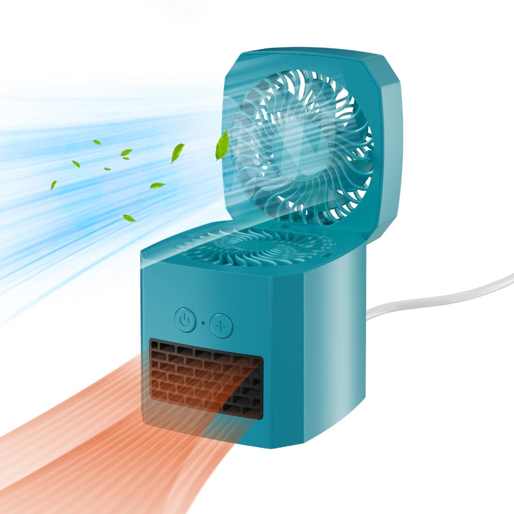 Portable Heating And Cooling Unit With Energy-Saving Design - Elesira