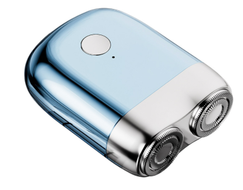 Compact Grooming Mini Electric Shaver With USB C Rechargeable Battery, Waterproof - Elesira