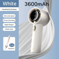 Compact Handheld Fan Featuring Digital Display For Portable Summer Cooling - Elesira