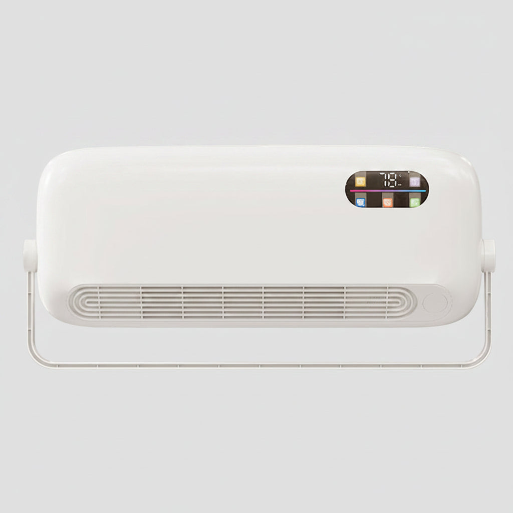 Wall Mounted Compact Electric Heater With Fast Warm Up For All Season Comfort - Elesira