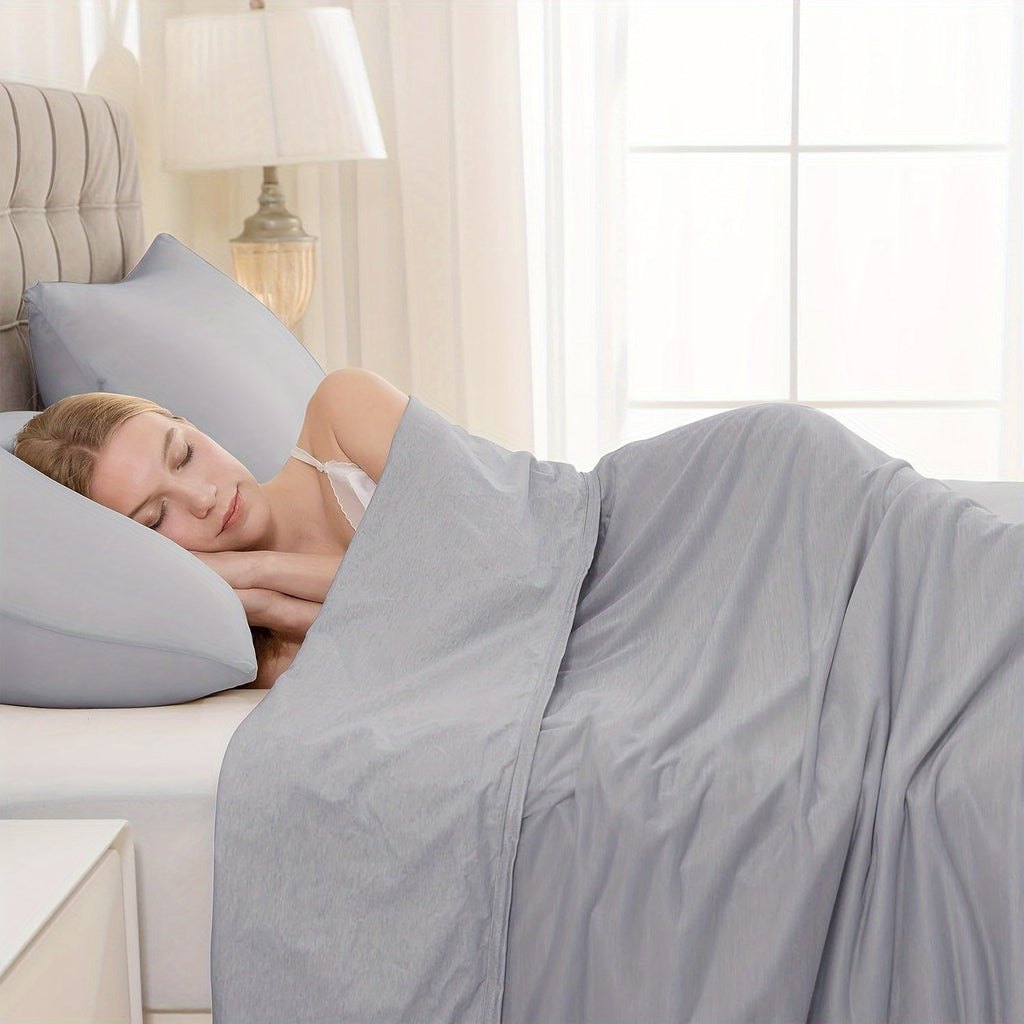 CoolBreeze Cooling Blanket For Restful Nights In All Seasons - Elesira