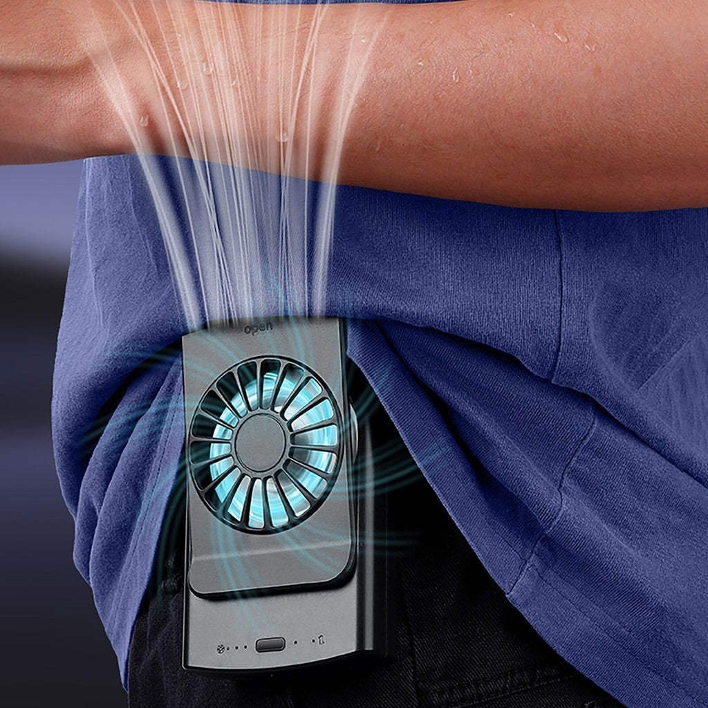 Cool Breeze Bladeless Waist Fan For Convenient Cooling On Hot Days - Elesira