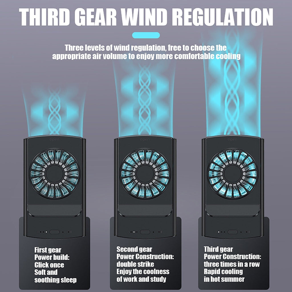 Cool Breeze Bladeless Waist Fan For Convenient Cooling On Hot Days - Elesira