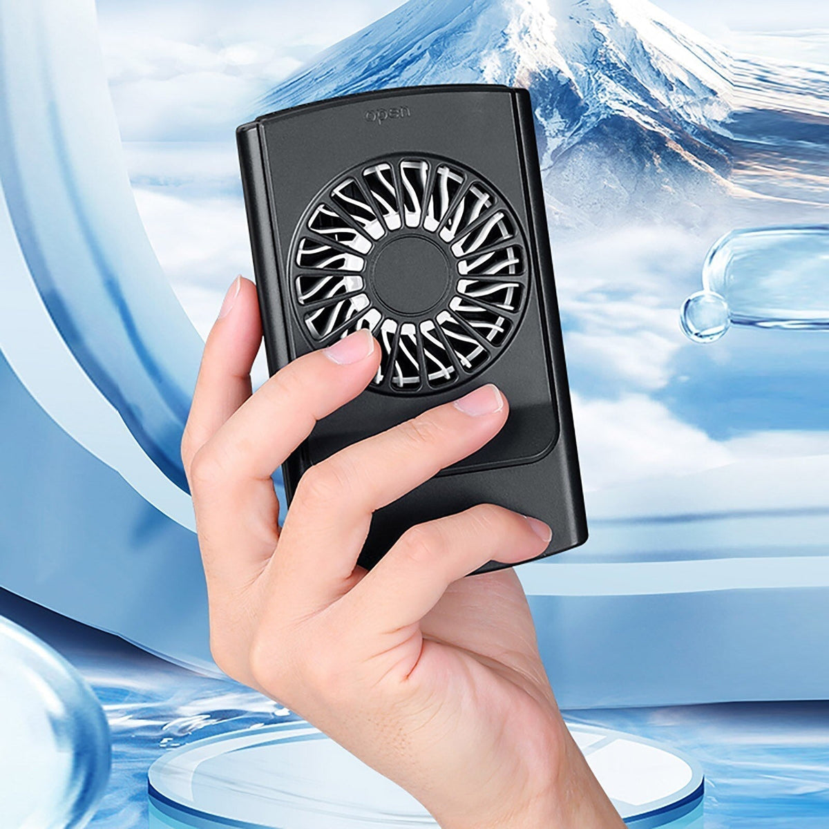 Cool Breeze Bladeless Waist Fan For Convenient Cooling On Hot Days - Elesira