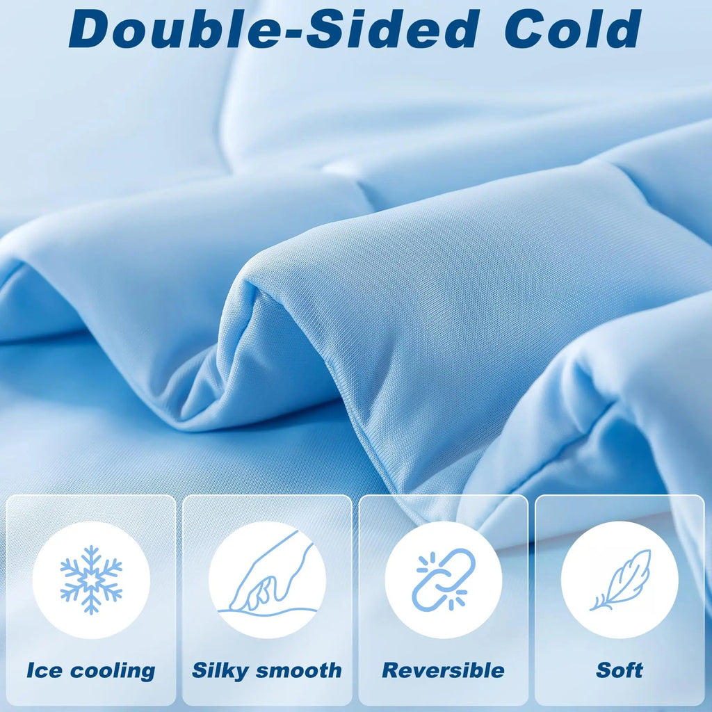 Cool Sleep Bedding With Q Max And 0.4 Technology For Year Round Breathability - Elesira