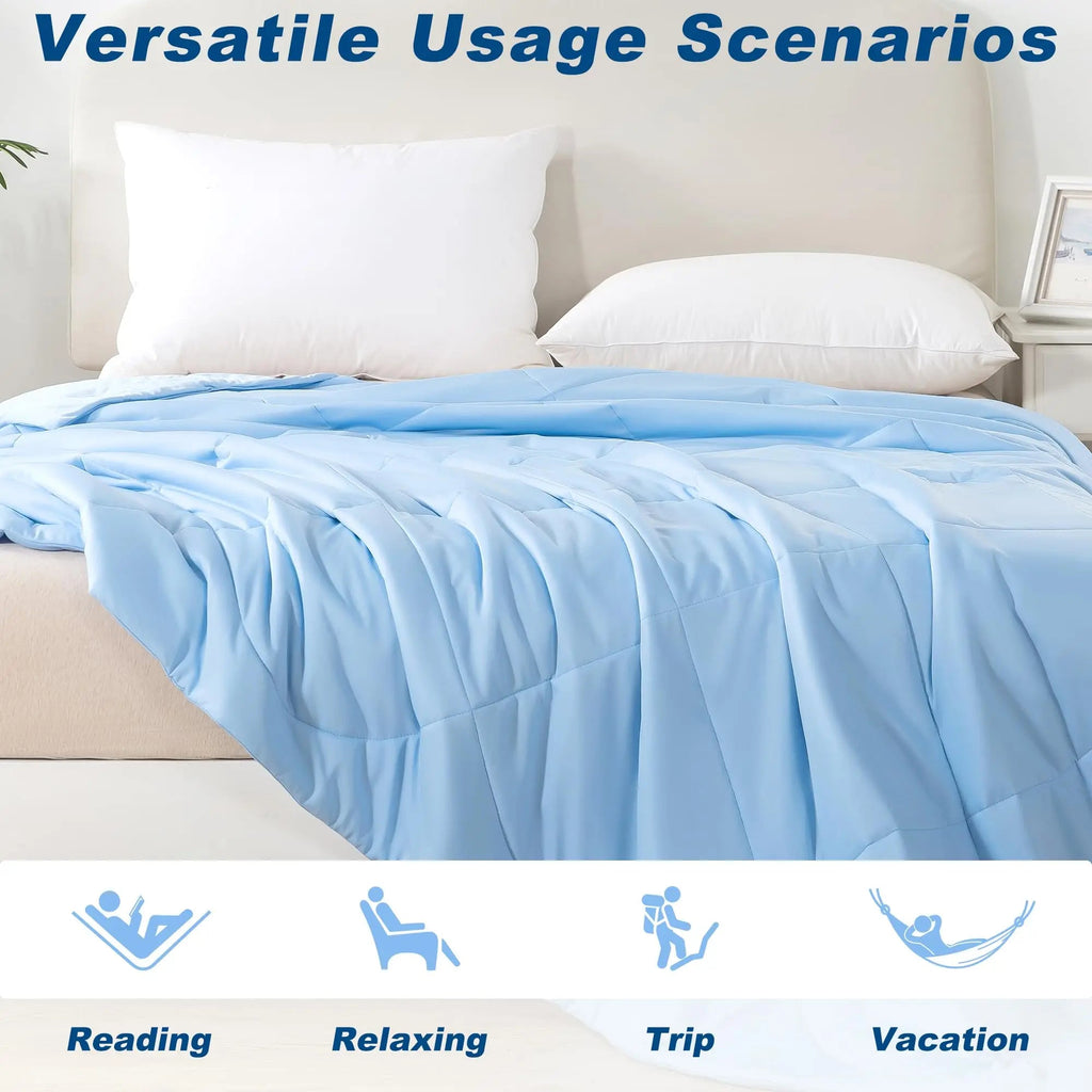Cool Sleep Bedding With Q Max And 0.4 Technology For Year Round Breathability - Elesira