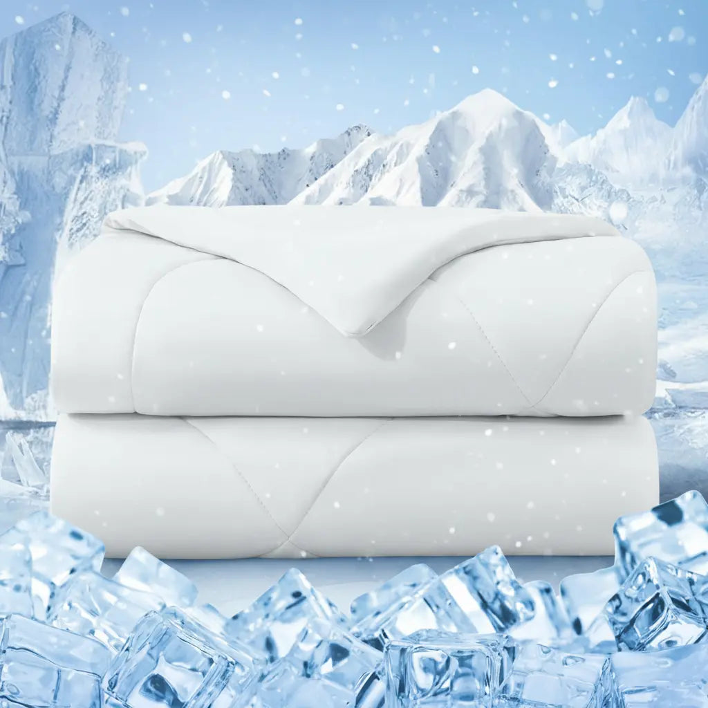 Cool Sleep Bedding With Q Max And 0.4 Technology For Year Round Breathability - Elesira