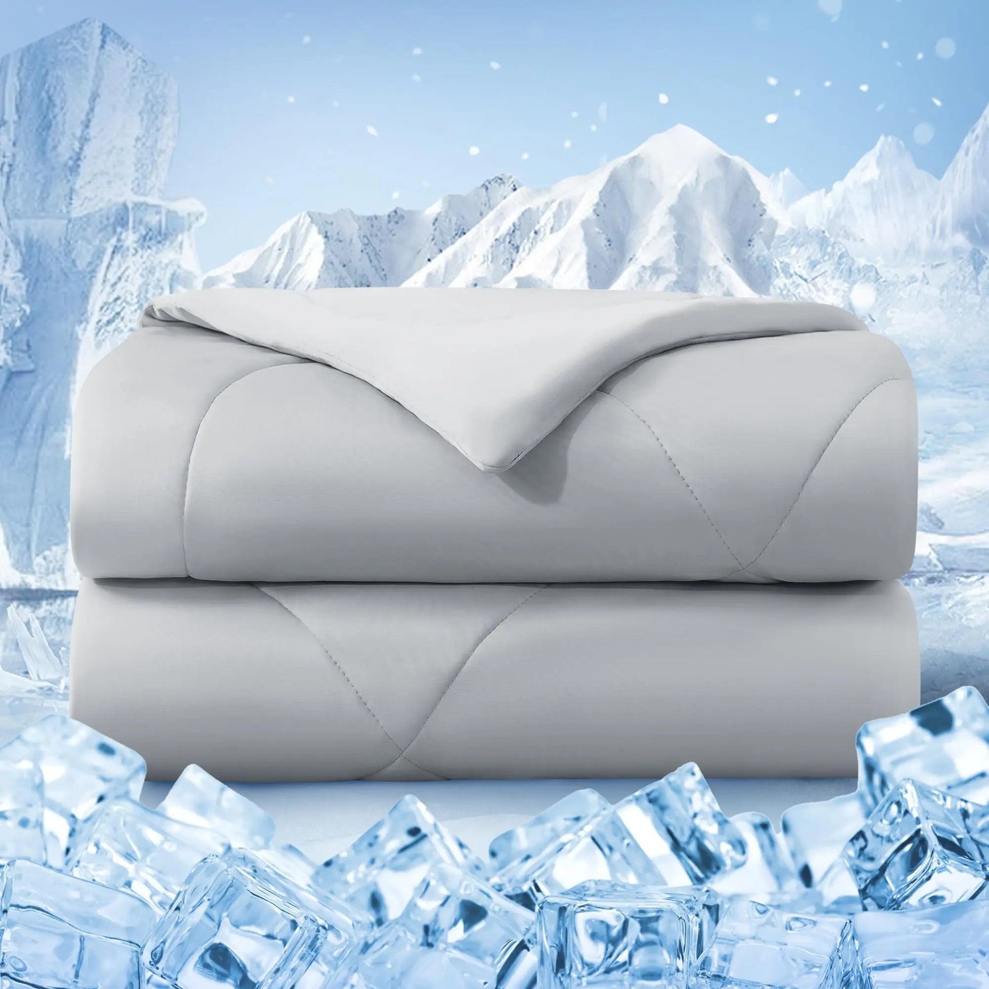 Cool Sleep Bedding With Q Max And 0.4 Technology For Year Round Breathability - Elesira