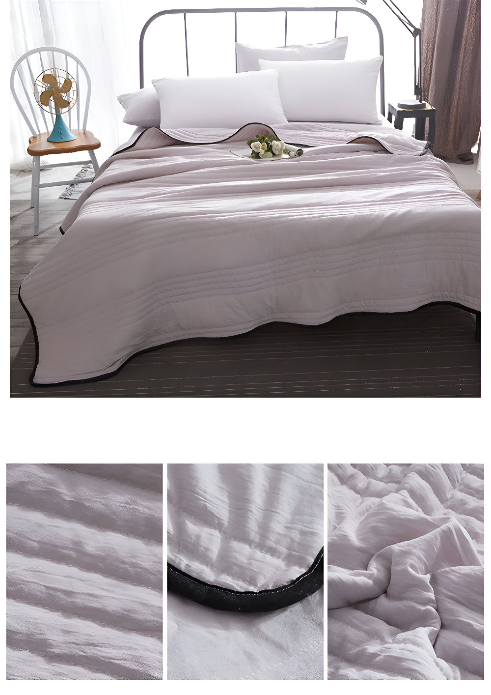 Breathable Summer Blanket With Heat Dispersal For Refreshing Sleep - Elesira