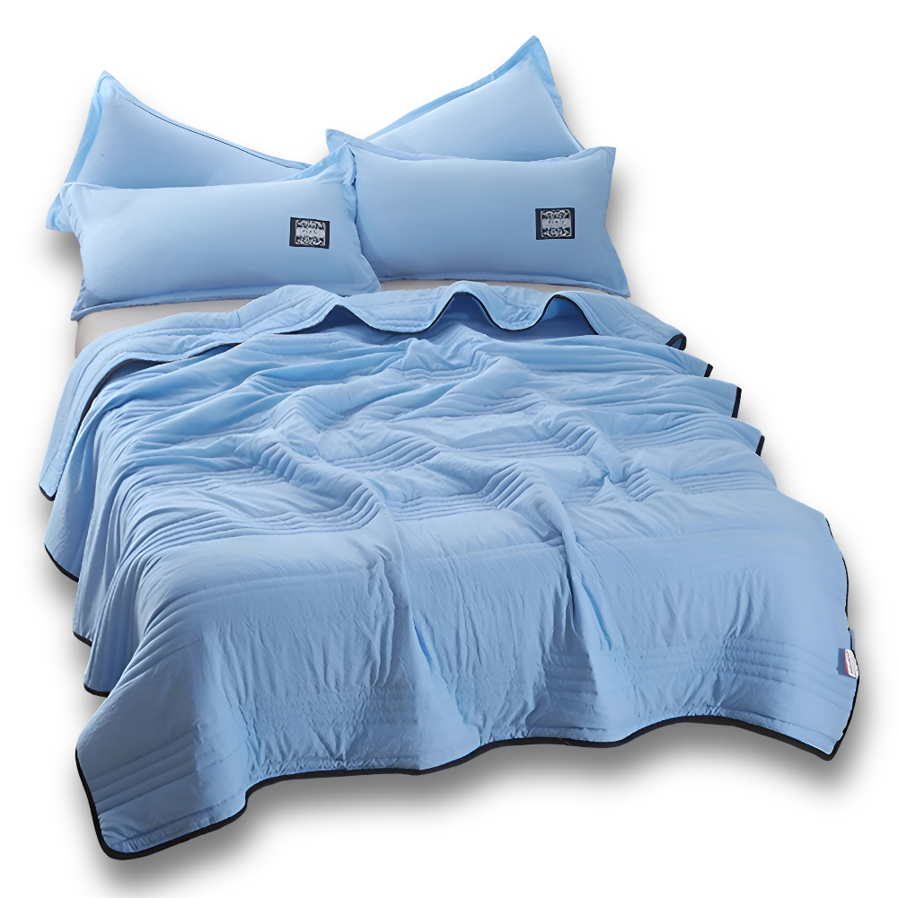 Breathable Summer Blanket With Heat Dispersal For Refreshing Sleep - Elesira