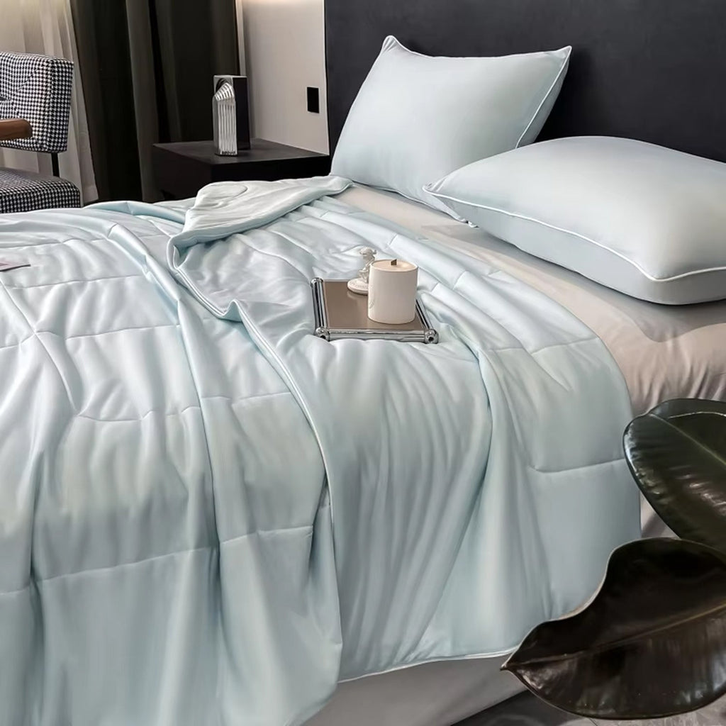 Q-Max Fabric Dual-Sided Cooling Blanket For Hot Sleepers - Elesira