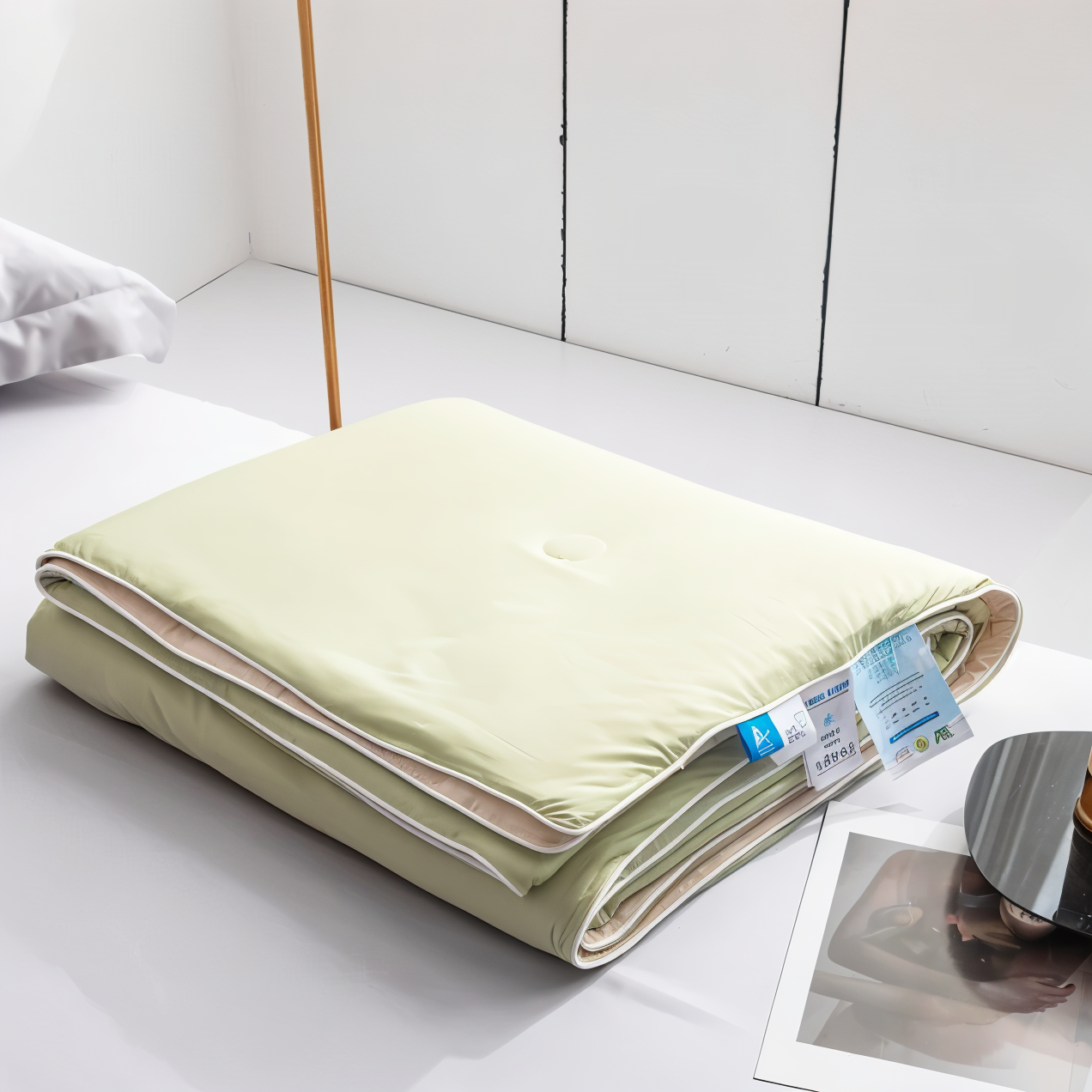 Reversible Cooling Blanket For Bed And All-Season Comfort, Hypoallergenic For Hot Sleepers - Elesira