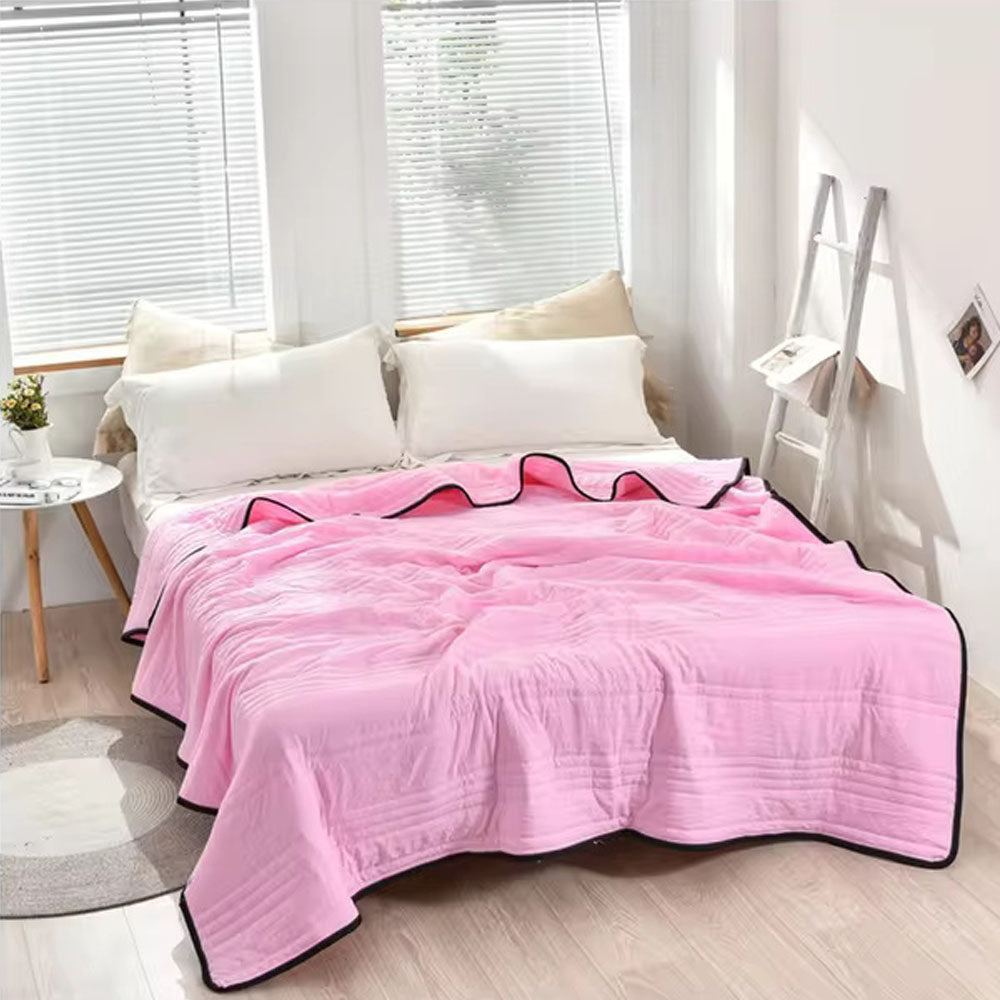 Chill Sleep Blanket With Moisture Wicking Fabric For Hot Sleepers - Elesira