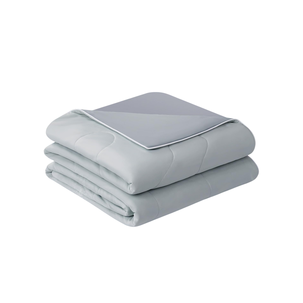 Cooling Blanket With Q-Max Fabric And Double Sided Design For Hot Sleepers - Elesira