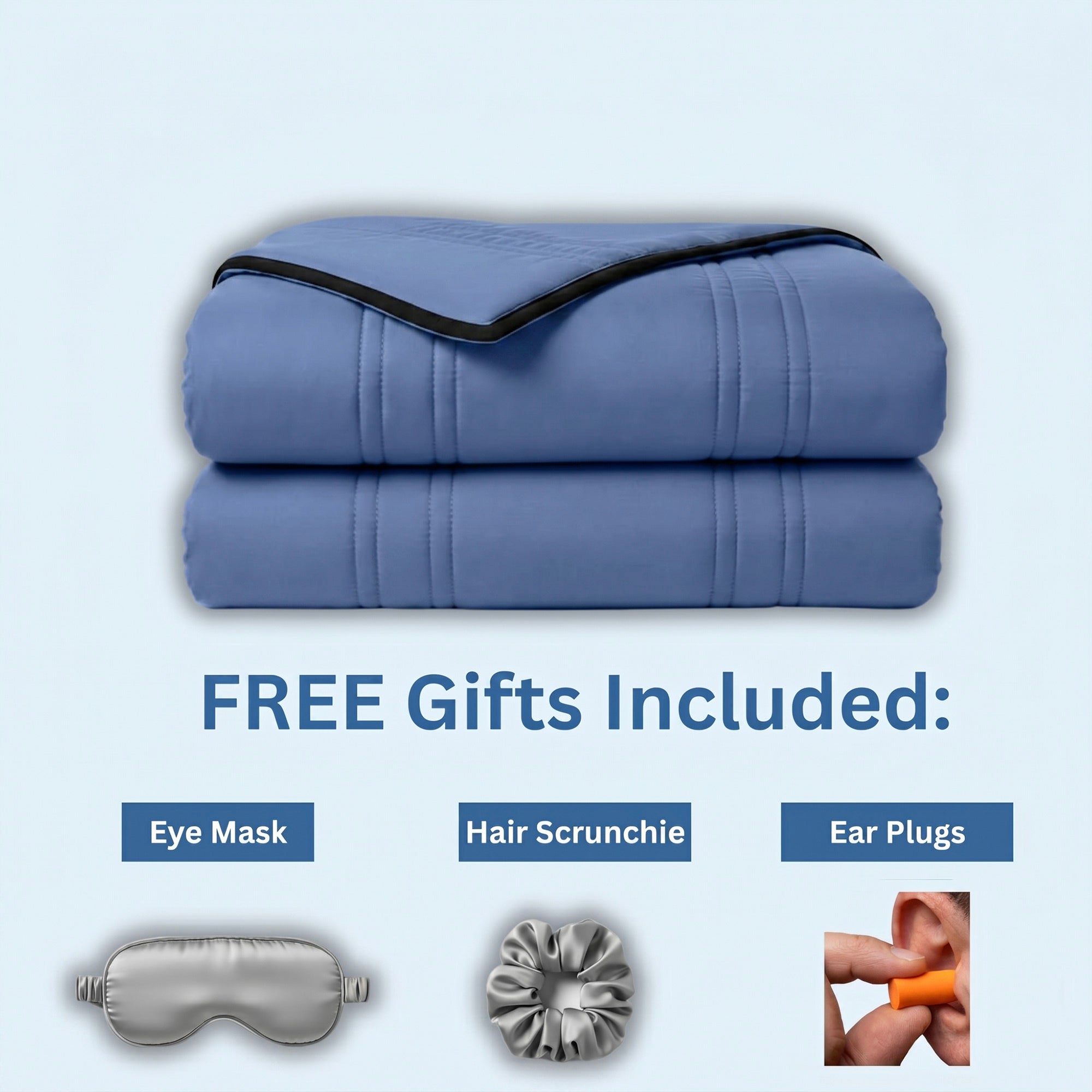 Ice-Infused Cooling Blanket For Hot Sleepers With Breathable Comfort - Elesira