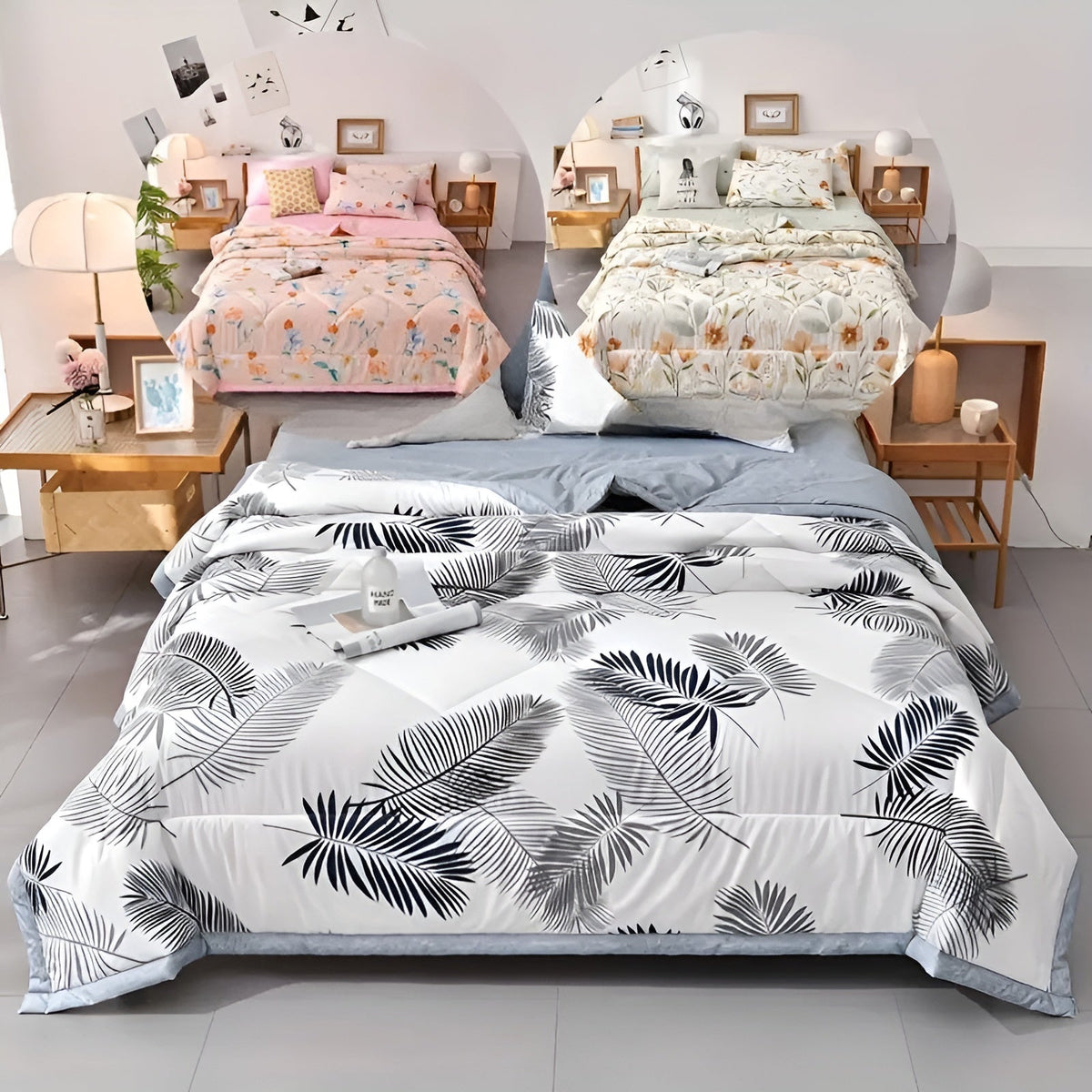 Lightweight Cooling Cotton Blanket With Breathable Fabric For Hot Sleepers - Elesira