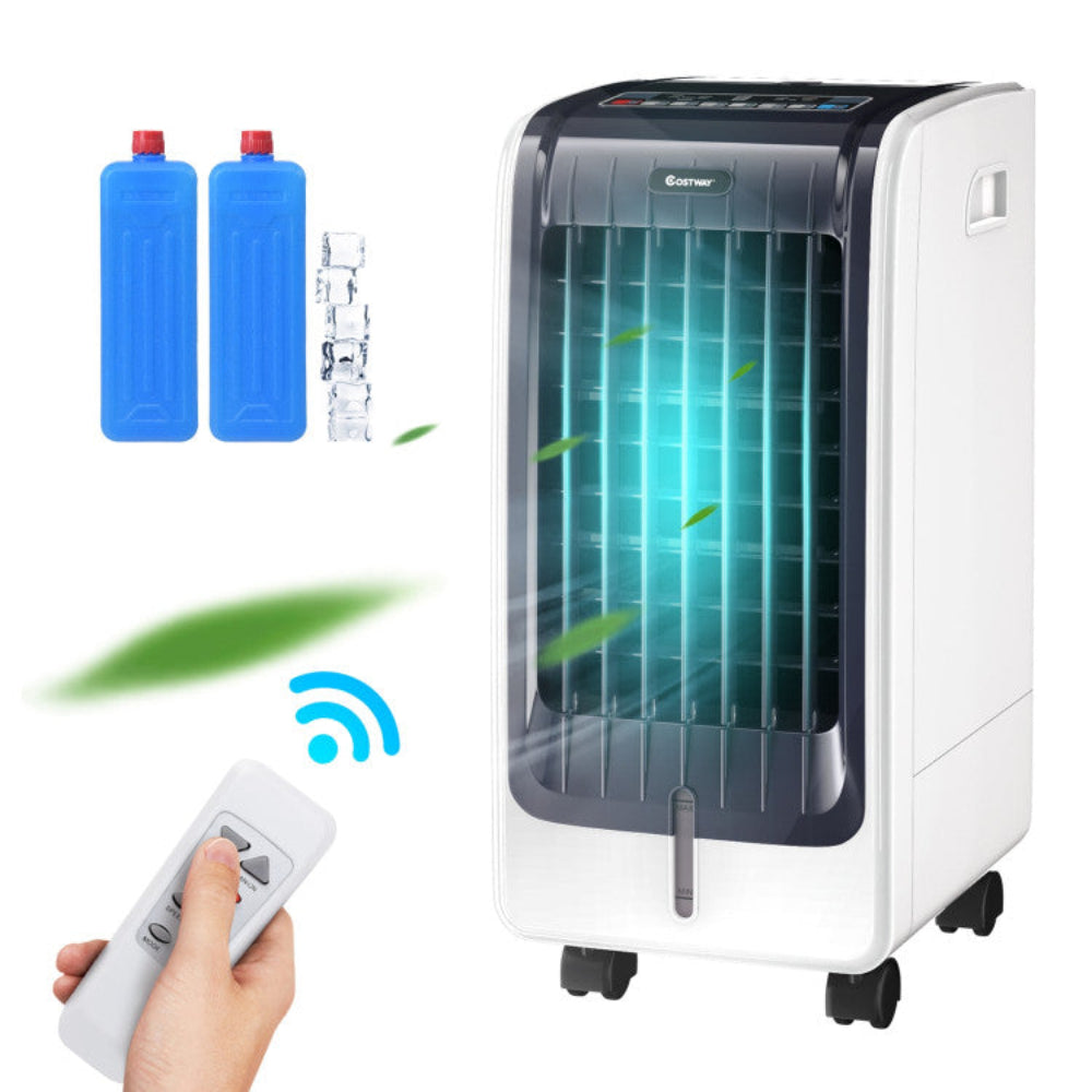 Cooling Breeze Portable Evaporative Cooler With 3 Speed Settings - Elesira